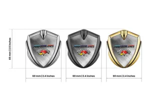 3d Emblem Badge Tuning Inspired Shiny 3D